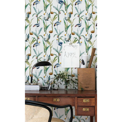 Fotobehang Ochtendvogelzang