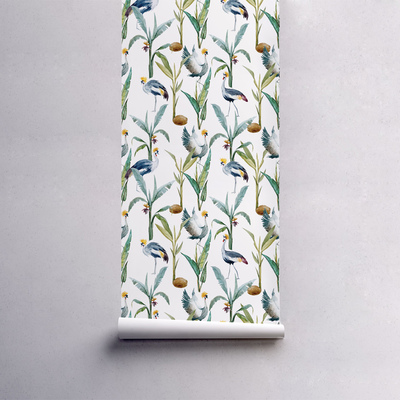 Fotobehang Ochtendvogelzang