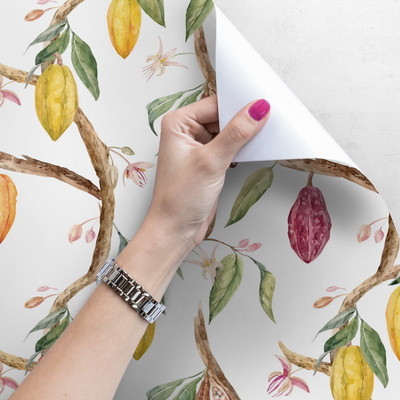 Fotobehang Aromatische cacao