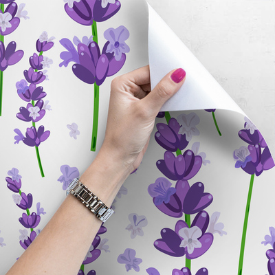 Fotobehang Paarse Verrukking