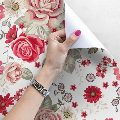 Fotobehang Engels boeket Lady Flowers