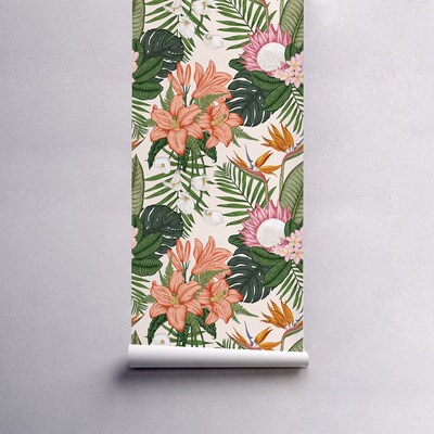 Fotobehang Fantastische Botanische Tuin