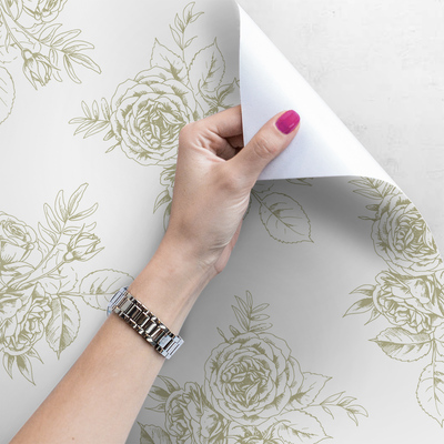 Fotobehang Delicate Franse rozen