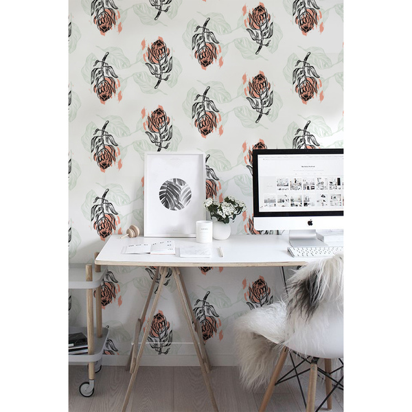 Fotobehang Bloemen in de hand