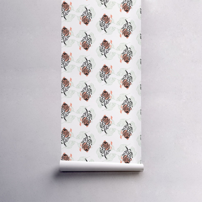 Fotobehang Bloemen in de hand