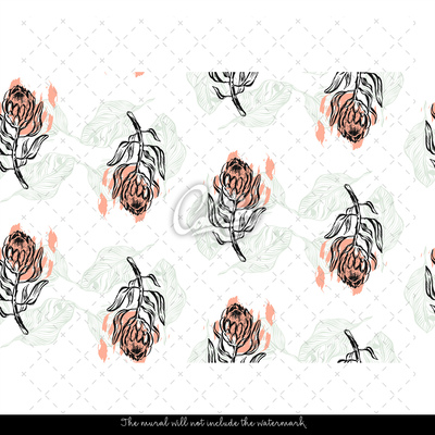 Fotobehang Bloemen in de hand