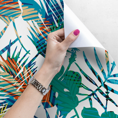 Fotobehang In het land van kleurrijke bladeren