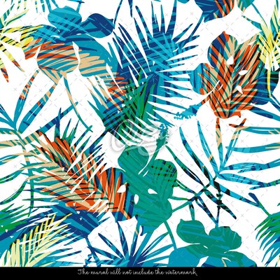 Fotobehang In het land van kleurrijke bladeren