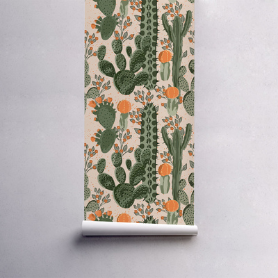 Fotobehang Verfrissende Cactussen