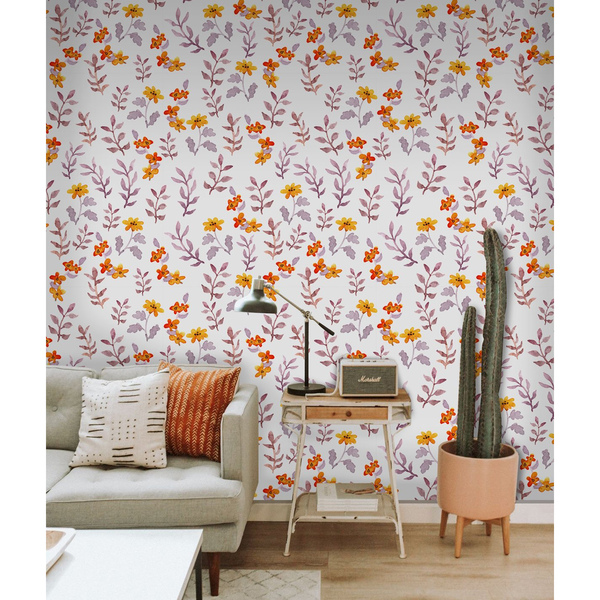 Fotobehang Herfsttuin