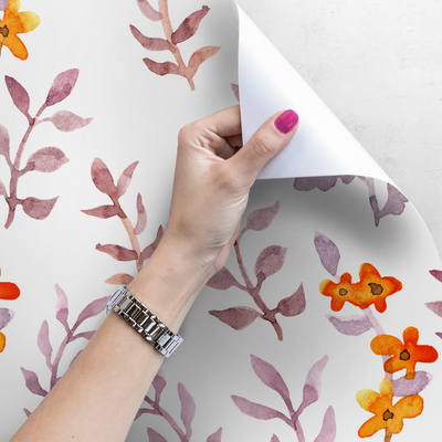 Fotobehang Herfsttuin