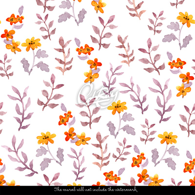 Fotobehang Herfsttuin