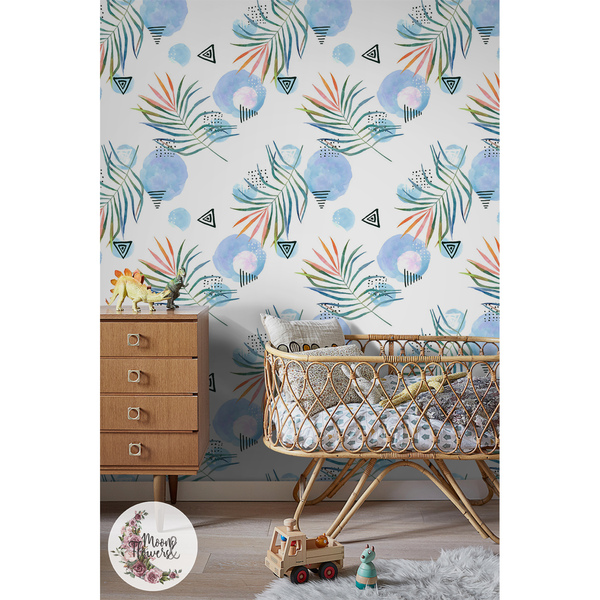 Fotobehang Tropische regenboogabstracts