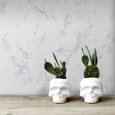 Fotobehang Marmergrijs