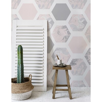 Fotobehang Pastel honingraten