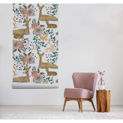 Fotobehang Rust in het bos