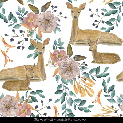 Fotobehang Rust in het bos