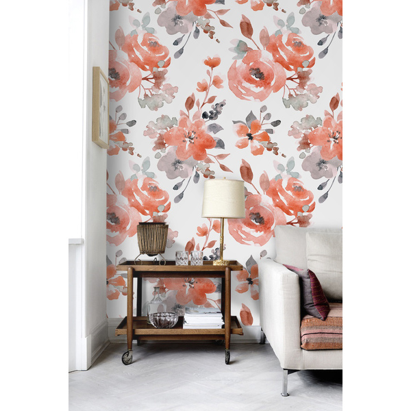 Fotobehang Oranje jaren 60