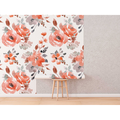 Fotobehang Oranje jaren 60