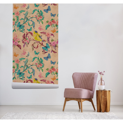 Fotobehang Wij zenden programma's uit vanuit het vogelland