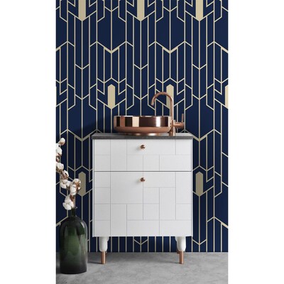 Fotobehang Modern gouden accent