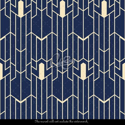 Fotobehang Modern gouden accent