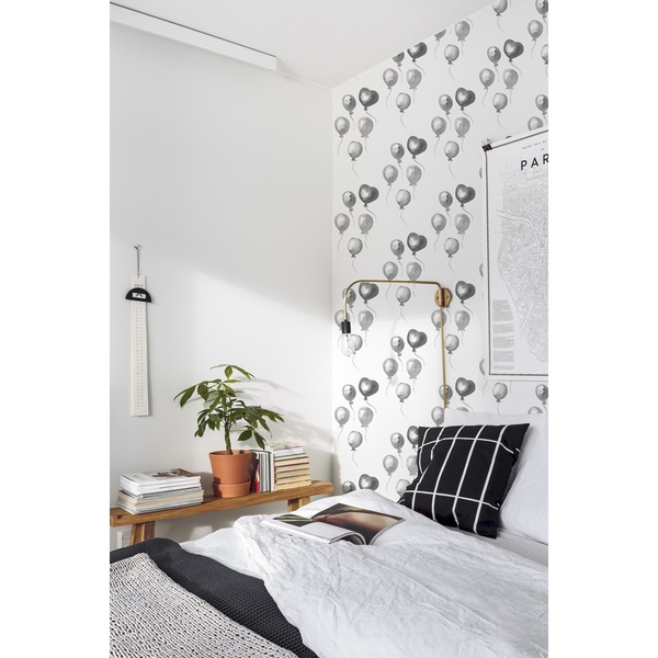 Fotobehang Ballonnen zweven in de lucht