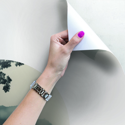 Fotobehang In de lens