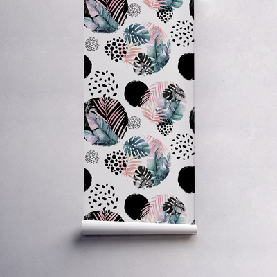 Fotobehang Geometrische tropen