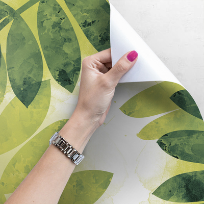 Fotobehang Ontspan in de schaduw van acaciabladeren