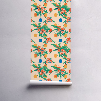 Fotobehang Hawaiiaanse zonsondergang