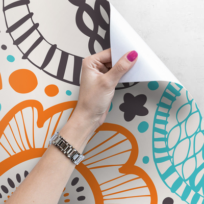 Fotobehang Lente in pasteltinten