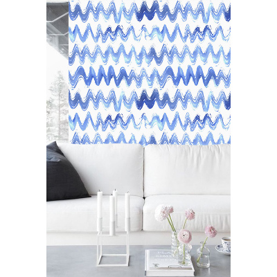 Fotobehang Aquarel golven