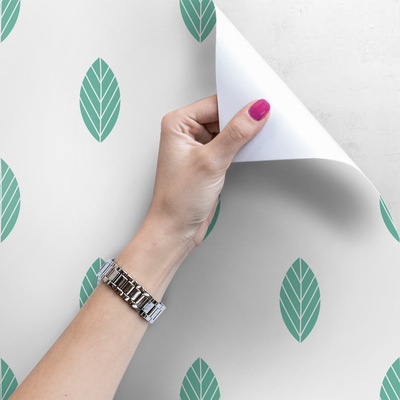 Fotobehang Laat de groene regen op ons vallen