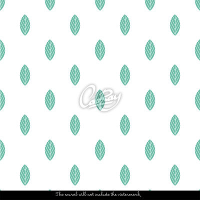 Fotobehang Laat de groene regen op ons vallen