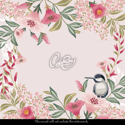 Fotobehang Ethereal Garden