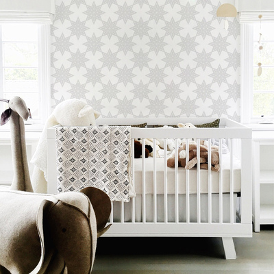 Fotobehang Minimalistische symmetrische sterren