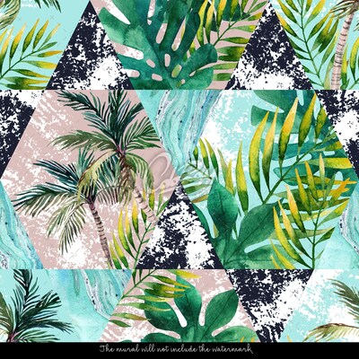 Fotobehang Een moderne vleug exotisme