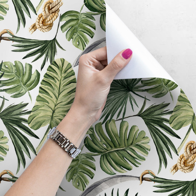 Fotobehang De charme van Monstera