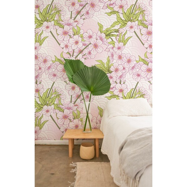 Fotobehang Bloeiende bloemen