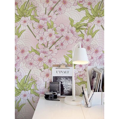 Fotobehang Bloeiende bloemen