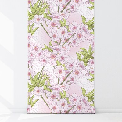 Fotobehang Bloeiende bloemen