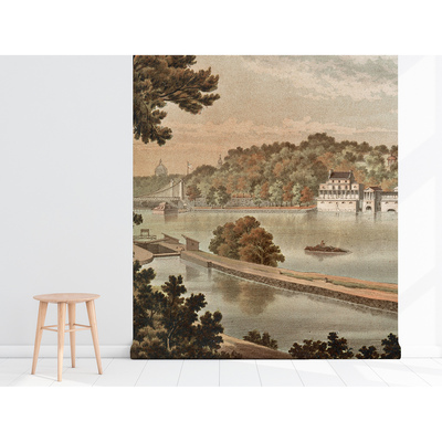 Fotobehang Ansichtkaart uit Philadelphia