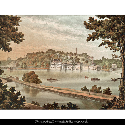 Fotobehang Ansichtkaart uit Philadelphia