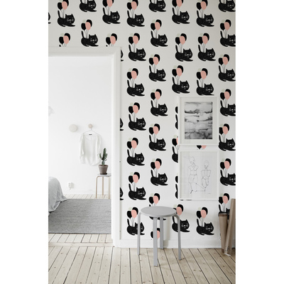 Fotobehang Onze kleine kattenwereld