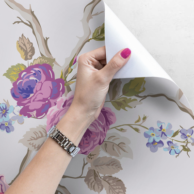 Fotobehang Rozentuin