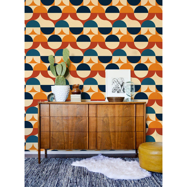 Fotobehang Retrostijl is nog steeds springlevend