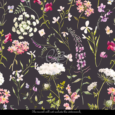 Fotobehang Donkere Botanische Tuin