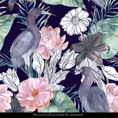 Fotobehang Nachtvogelspelletjes