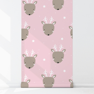 Fotobehang De sprookjeswereld van rendieren